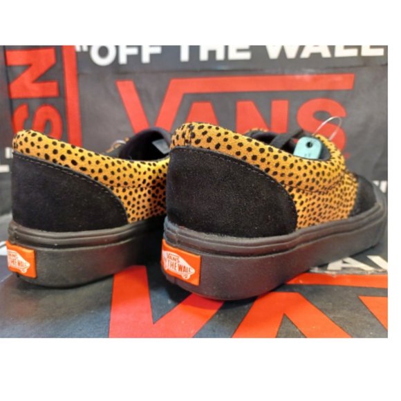 Vans Comfycush Era Tiny Cheetah Black Suede Men's 5.5/Women's 7 VN0A3WM9VWS - Picture 11 of 11